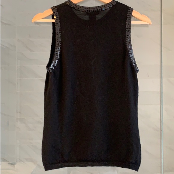 Club Monaco sequinned merino wool top - Picture 5 of 5